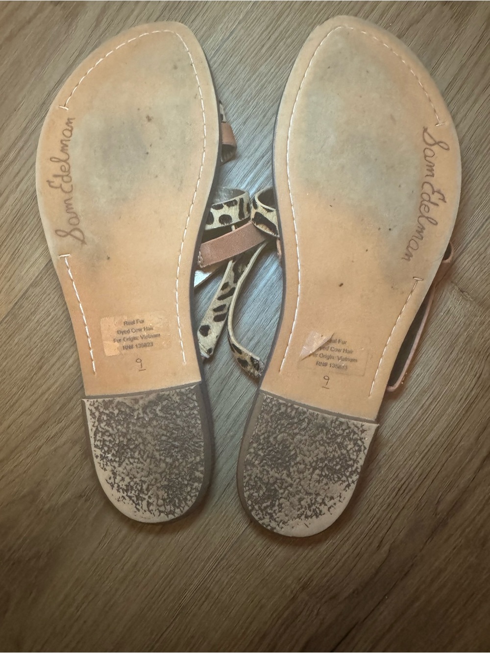 New Sam Edelman cheetah print sandals - Picture 4 of 6